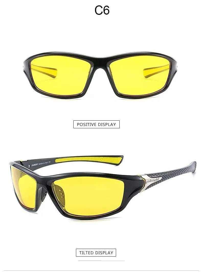Polarisierte Sonnenbrille für Herren, zum Autofahren, Sonnenbrille für Männer, Vintage, Reisen, Angeln, klassische Sonnenbrille
