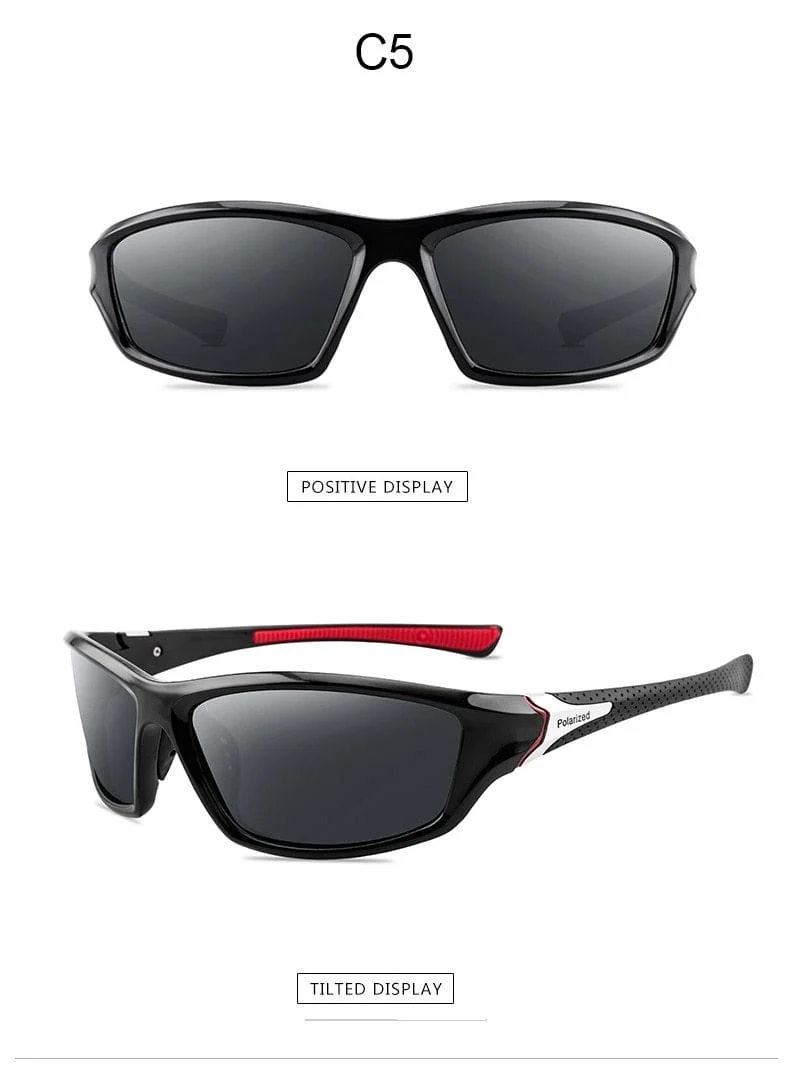 Polarisierte Sonnenbrille für Herren, zum Autofahren, Sonnenbrille für Männer, Vintage, Reisen, Angeln, klassische Sonnenbrille