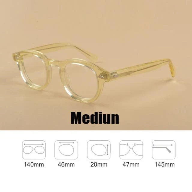Männer Frauen Computer Brille Runde Transparente Brille Marke Design Acetat Stil Vintage Rahmen sq004