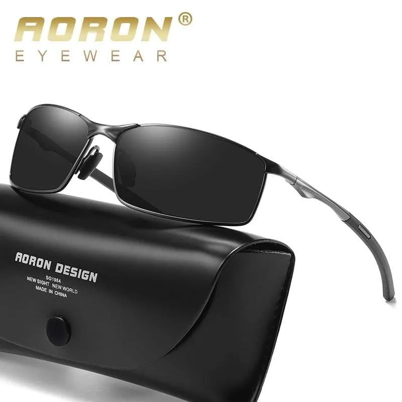 Polarisierte Sonnenbrille Herren / Damen Fahrspiegel Sonnenbrille Metallrahmenbrille UV400 Blendschutz Sonnenbrille Großhandel