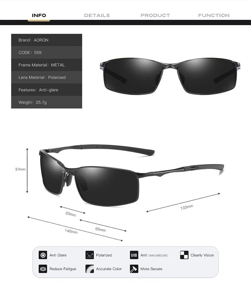 Polarisierte Sonnenbrille Herren / Damen Fahrspiegel Sonnenbrille Metallrahmenbrille UV400 Blendschutz Sonnenbrille Großhandel