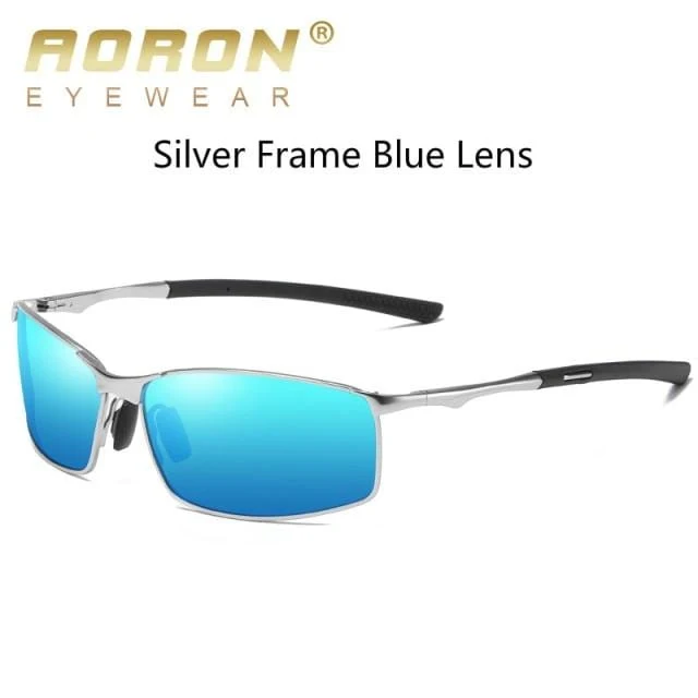 Polarisierte Sonnenbrille Herren / Damen Fahrspiegel Sonnenbrille Metallrahmenbrille UV400 Blendschutz Sonnenbrille Großhandel