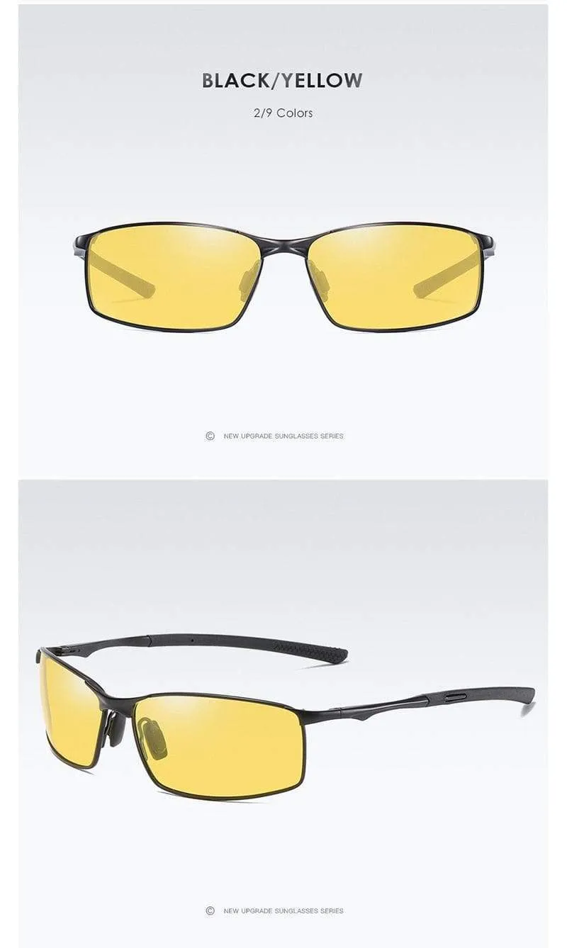Polarisierte Sonnenbrille Herren / Damen Fahrspiegel Sonnenbrille Metallrahmenbrille UV400 Blendschutz Sonnenbrille Großhandel