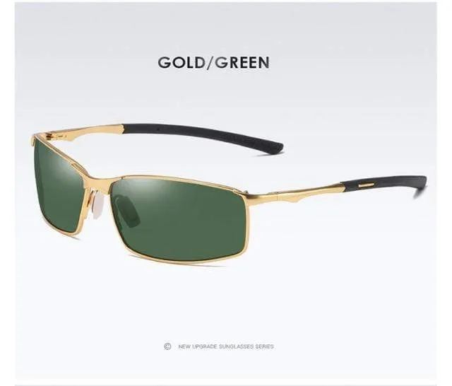 Polarisierte Sonnenbrille Herren / Damen Fahrspiegel Sonnenbrille Metallrahmenbrille UV400 Blendschutz Sonnenbrille Großhandel