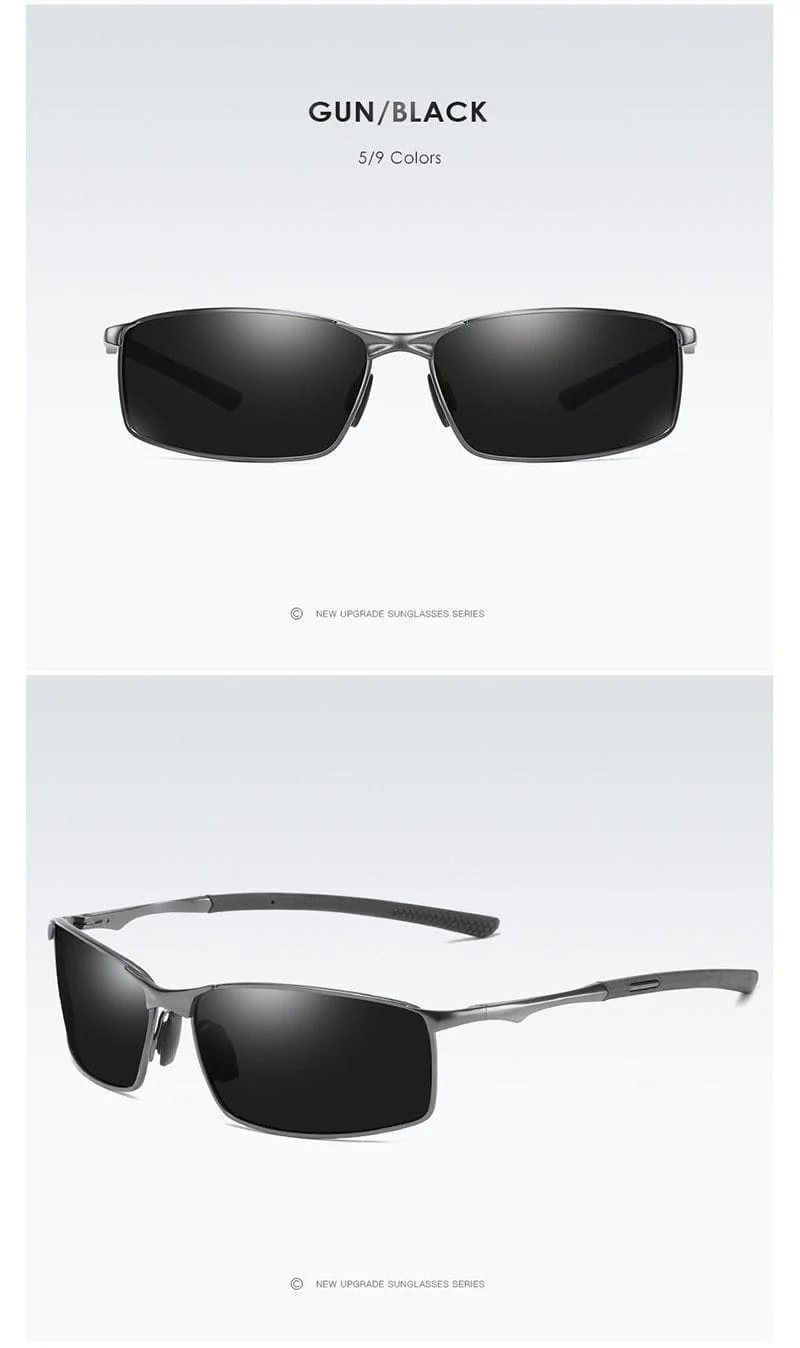 Polarisierte Sonnenbrille Herren / Damen Fahrspiegel Sonnenbrille Metallrahmenbrille UV400 Blendschutz Sonnenbrille Großhandel