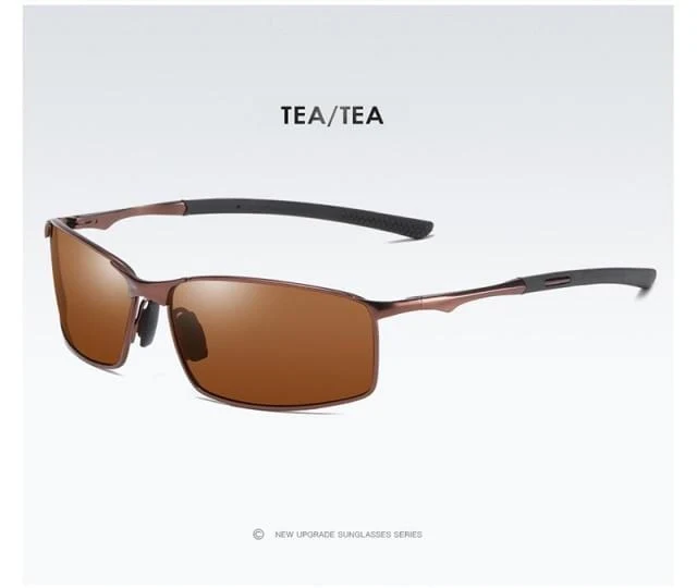Polarisierte Sonnenbrille Herren / Damen Fahrspiegel Sonnenbrille Metallrahmenbrille UV400 Blendschutz Sonnenbrille Großhandel