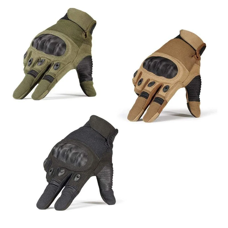 Fahrrad Militär Vollfingerhandschuhe Männer Taktische Handschuhe Jagd Paintball Wandern Klettern Airsoft Schießen Fäustlinge Männer Hard Shell