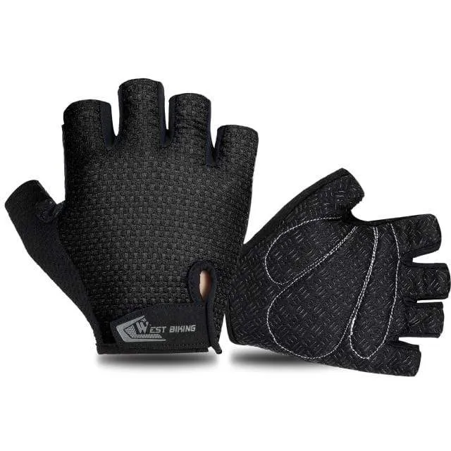 Halbfinger-Fahrradhandschuhe, Outdoor-Sport, MTB-Fahrradhandschuhe, Pad, atmungsaktiv, Fahrrad, Motorrad, Angeln, Fahrradhandschuhe