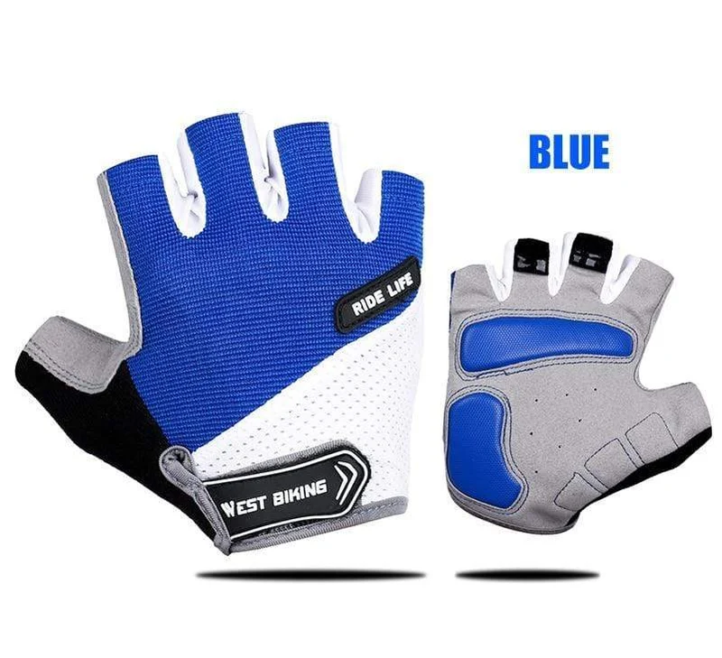 Halbfinger-Fahrradhandschuhe, Outdoor-Sport, MTB-Fahrradhandschuhe, Pad, atmungsaktiv, Fahrrad, Motorrad, Angeln, Fahrradhandschuhe