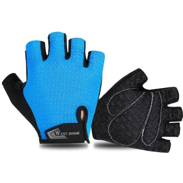 Halbfinger-Fahrradhandschuhe, Outdoor-Sport, MTB-Fahrradhandschuhe, Pad, atmungsaktiv, Fahrrad, Motorrad, Angeln, Fahrradhandschuhe