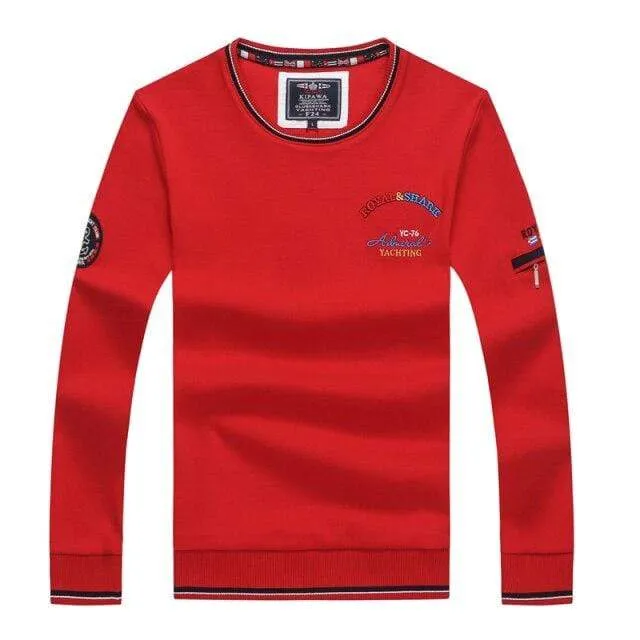 Mode Gelb Shark Stickerei Sweatshirts Hoodies Business Mann Pullover Mit Kapuze Kleidung Homme