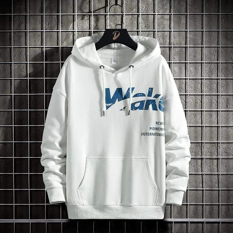 Herren Hoodies Männer 2021 Frühling Print Sweatshirt Japanischen Streetwear Harajuku Hip Hop Schwarz Hoodie Männer Sweatshirts