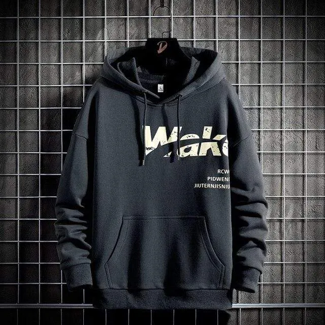 Herren Hoodies Männer 2021 Frühling Print Sweatshirt Japanischen Streetwear Harajuku Hip Hop Schwarz Hoodie Männer Sweatshirts