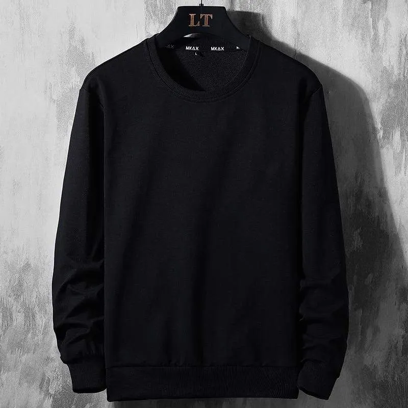 Herren Hoodies Plus Größe 8XL 9XL Herren Orange Hoody Frühling Herbst Pullover Schwarz Streetwear Übergroßes männliches Sweatshirt