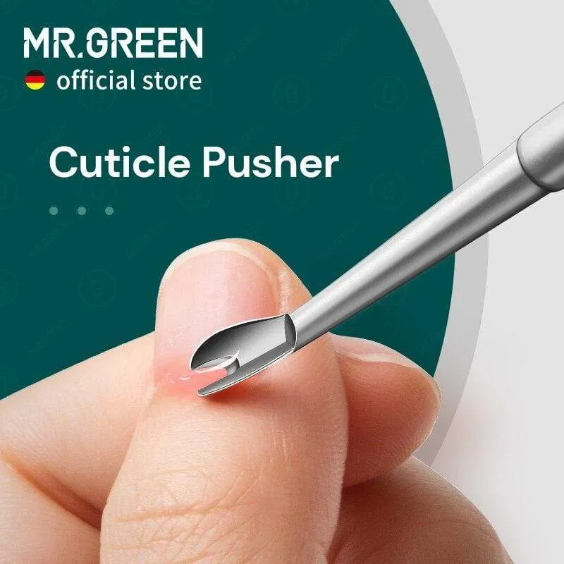Nagelhautentferner Abgestorbene Haut Pusher Chirurgischer Edelstahl Nail Art Maniküre Werkzeuge Schaber Nagelreiniger Trimmer