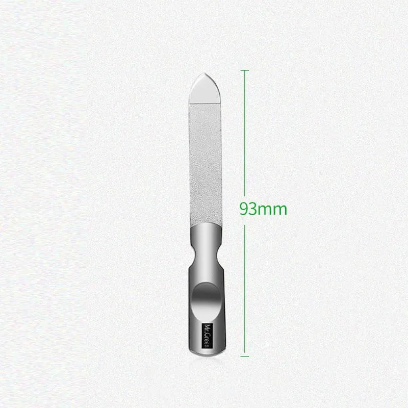 Professionelle Edelstahl-Nagelknipser-Set zu Hause 4 in 1 Maniküre-Werkzeuge Pflege-Kit Kunst tragbare Nagelpflege