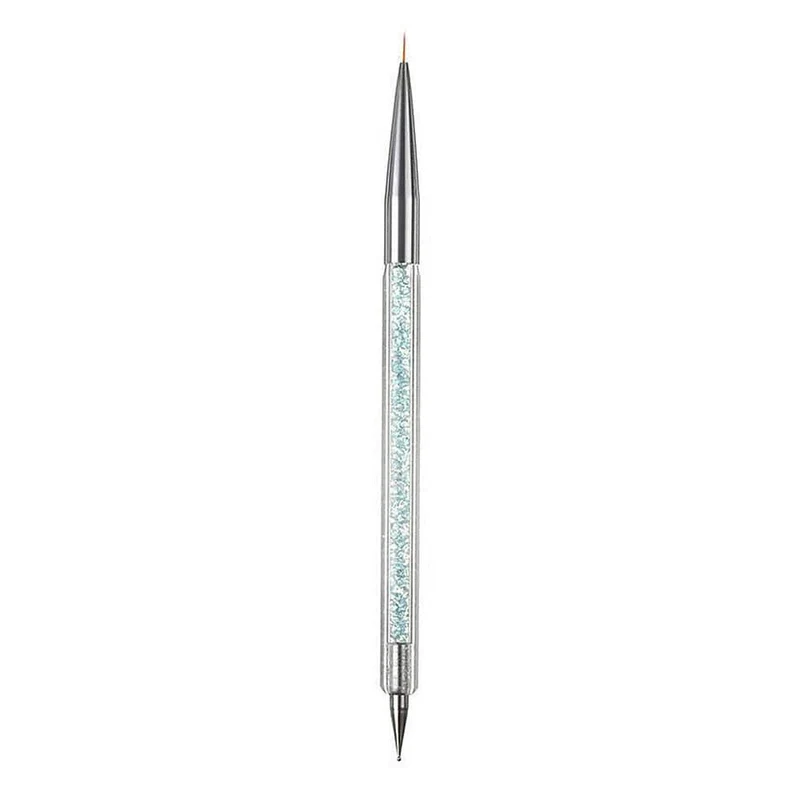 5 Teile/sätze Nail art Stift 2 In 1 Doppel Enden Punktierung Zeichnung Malerei UV Gel Liner Polnischen Pinsel Set Nagel kunst Punktierung Werkzeuge