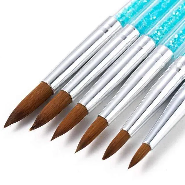 5 Teile/sätze Nail art Stift 2 In 1 Doppel Enden Punktierung Zeichnung Malerei UV Gel Liner Polnischen Pinsel Set Nagel kunst Punktierung Werkzeuge