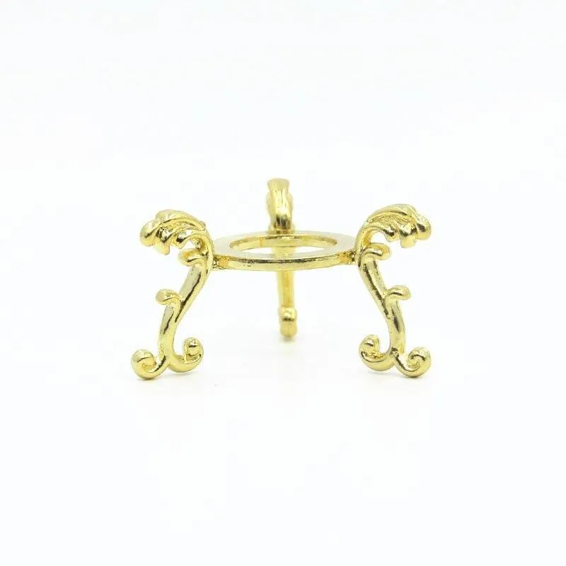 1 stücke Ball Stehen Metall Gold-überzogene Display Halter Rack Unterstützung Basis Für Fußball Volleyball Basketball Fußball Wohnkultur ornament