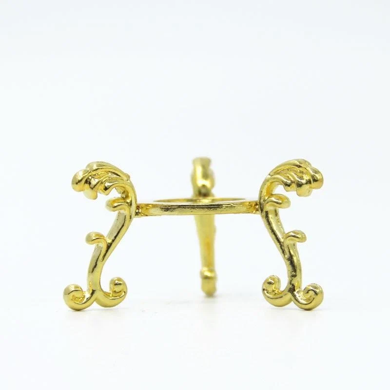 1 stücke Ball Stehen Metall Gold-überzogene Display Halter Rack Unterstützung Basis Für Fußball Volleyball Basketball Fußball Wohnkultur ornament