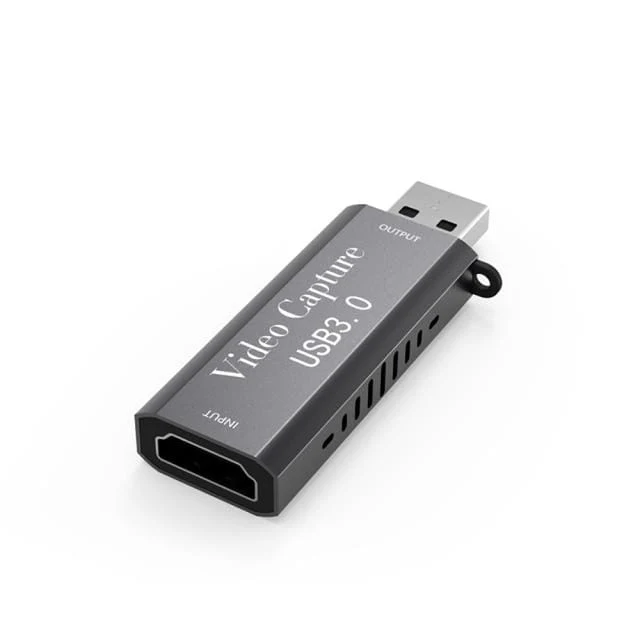 Videoaufnahmekarte für Live-Streaming 1080P 4K USB3.0 HDMI Videoaufnahmekarten-Switch-Spiel für PS4 Xbox Recording Box