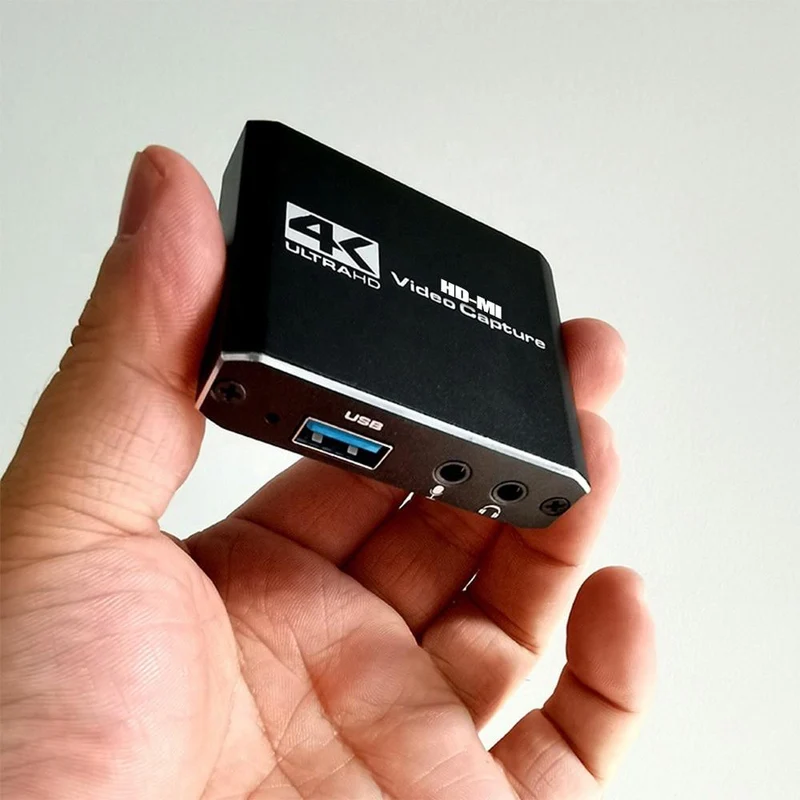 Videoaufnahmekarte für Live-Streaming 1080P 4K USB3.0 HDMI Videoaufnahmekarten-Switch-Spiel für PS4 Xbox Recording Box