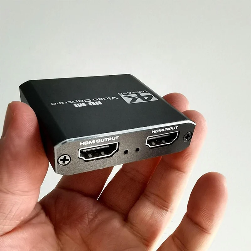 Videoaufnahmekarte für Live-Streaming 1080P 4K USB3.0 HDMI Videoaufnahmekarten-Switch-Spiel für PS4 Xbox Recording Box