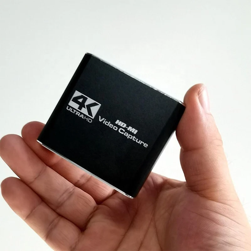 Videoaufnahmekarte für Live-Streaming 1080P 4K USB3.0 HDMI Videoaufnahmekarten-Switch-Spiel für PS4 Xbox Recording Box