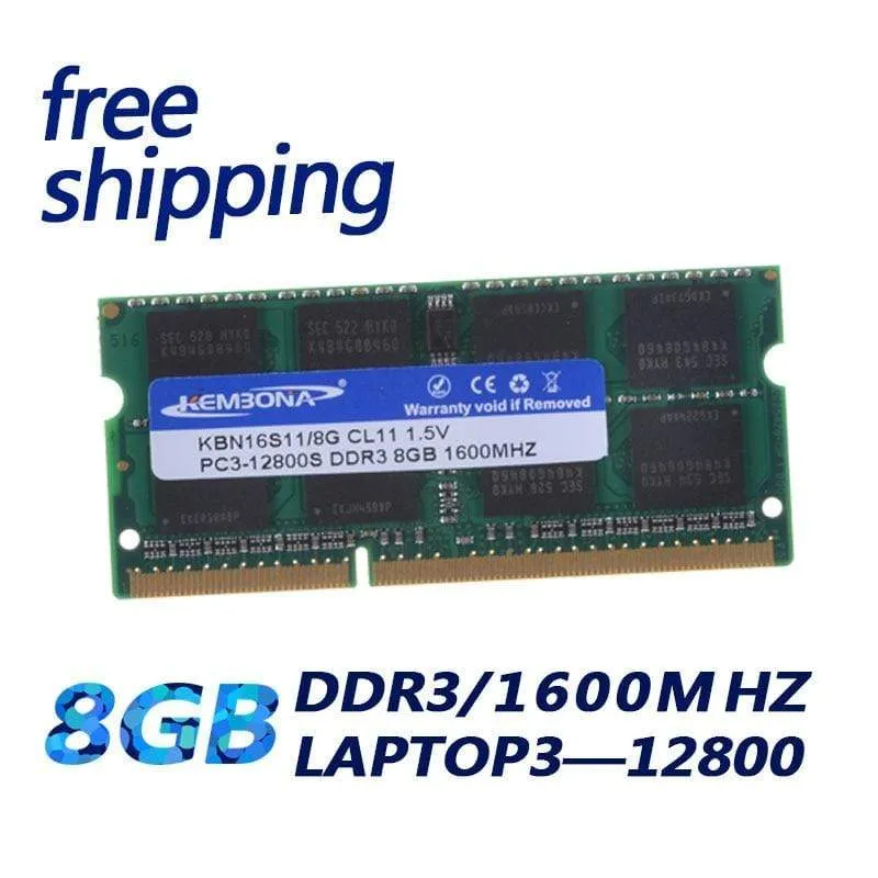 Momery Modul Notebook Laptop DDR3 8GB DDR3 8G 1600Mhz PC3-12800 SO-DIMM RAM Für MacBook Mac Mini