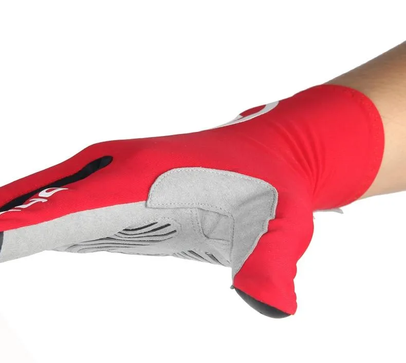 Fahrradhandschuhe, lang, mit vollen Fingern, Sport-Touchscreen, Gel, Sport, Damen und Herren, Sommer, Langfingerhandschuhe, MTB, Rennrad