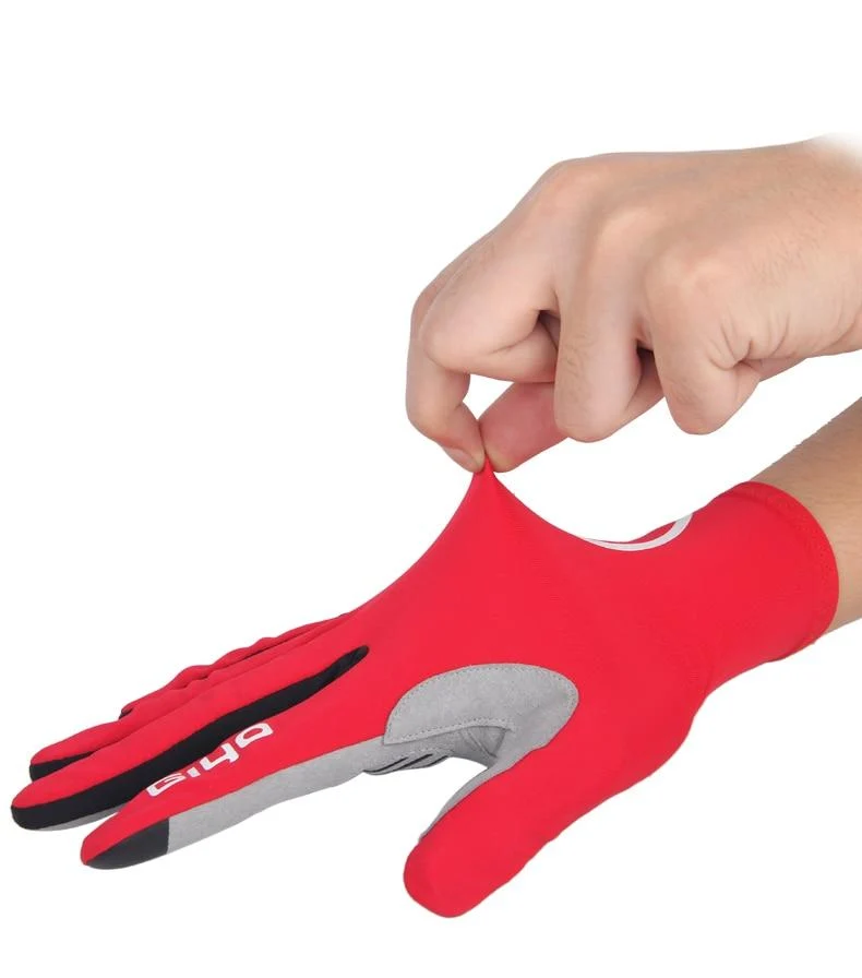 Fahrradhandschuhe, lang, mit vollen Fingern, Sport-Touchscreen, Gel, Sport, Damen und Herren, Sommer, Langfingerhandschuhe, MTB, Rennrad