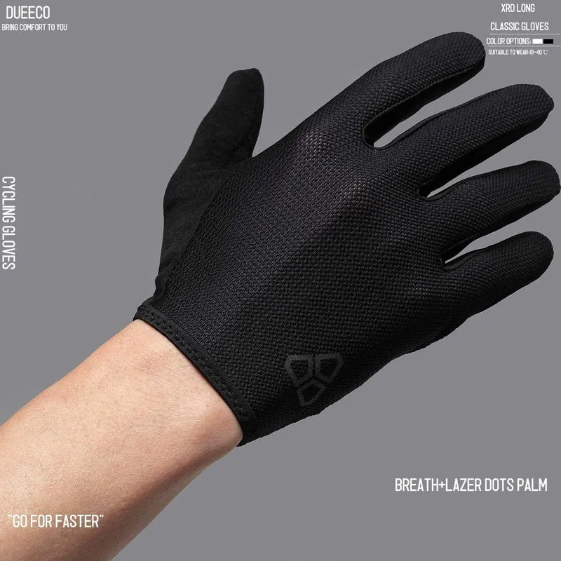 Vollfinger-Fahrradhandschuhe, MTB-MX-Handschuhe, XRD-Pad, stoßdämpfendes, rutschfestes Touchscreen-Design für Männer und Frauen