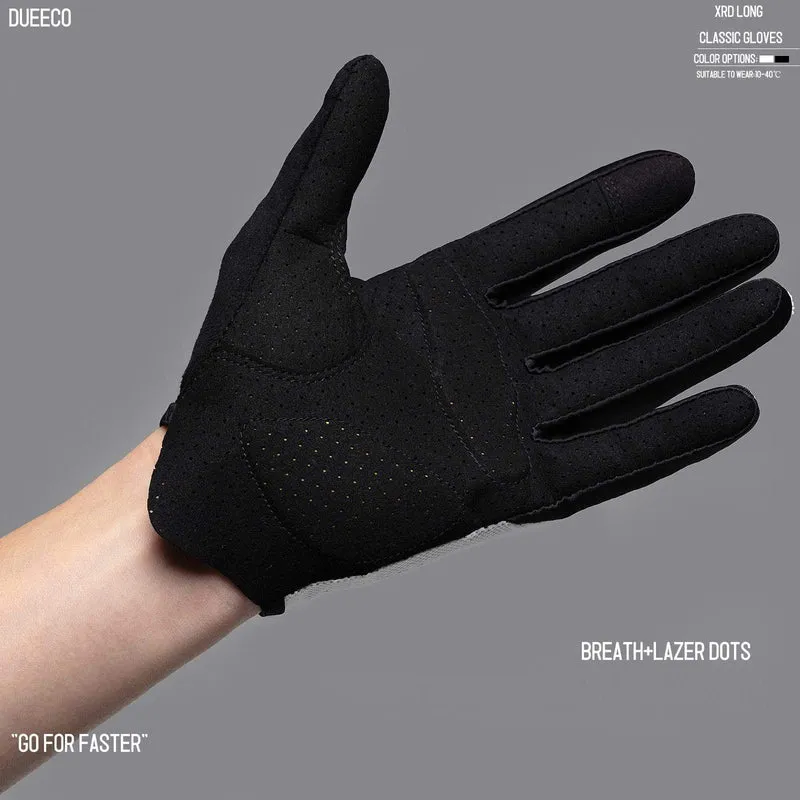 Vollfinger-Fahrradhandschuhe, MTB-MX-Handschuhe, XRD-Pad, stoßdämpfendes, rutschfestes Touchscreen-Design für Männer und Frauen