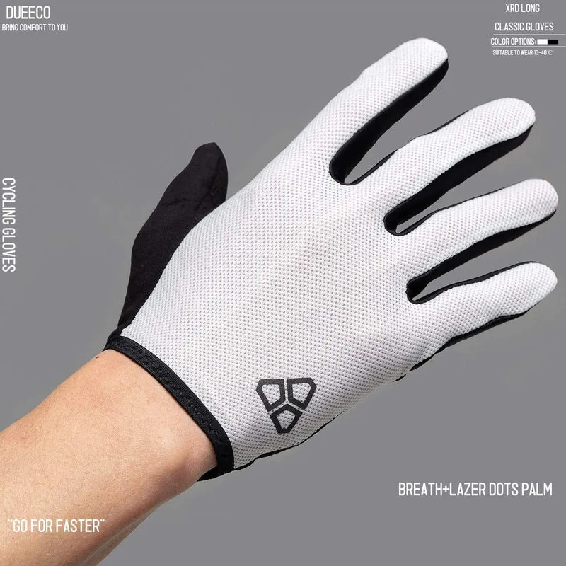 Vollfinger-Fahrradhandschuhe, MTB-MX-Handschuhe, XRD-Pad, stoßdämpfendes, rutschfestes Touchscreen-Design für Männer und Frauen