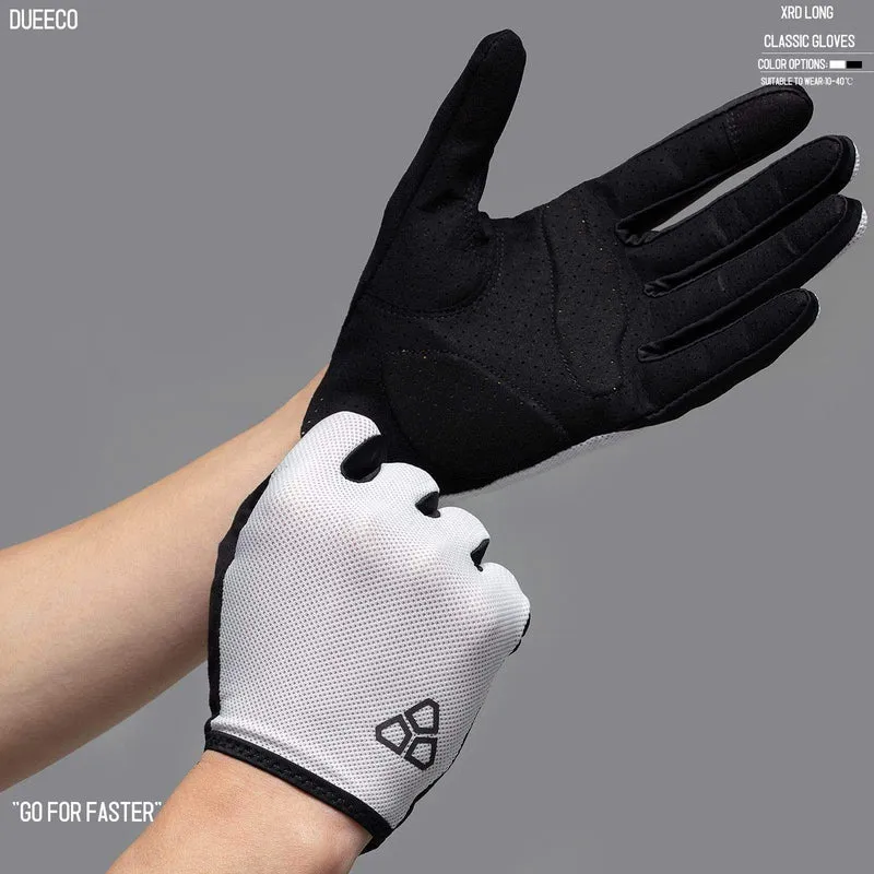Vollfinger-Fahrradhandschuhe, MTB-MX-Handschuhe, XRD-Pad, stoßdämpfendes, rutschfestes Touchscreen-Design für Männer und Frauen