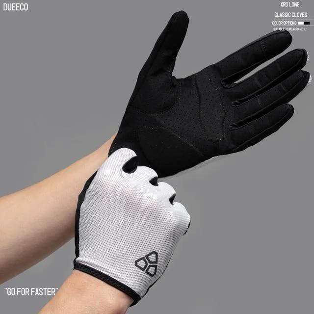 Vollfinger-Fahrradhandschuhe, MTB-MX-Handschuhe, XRD-Pad, stoßdämpfendes, rutschfestes Touchscreen-Design für Männer und Frauen