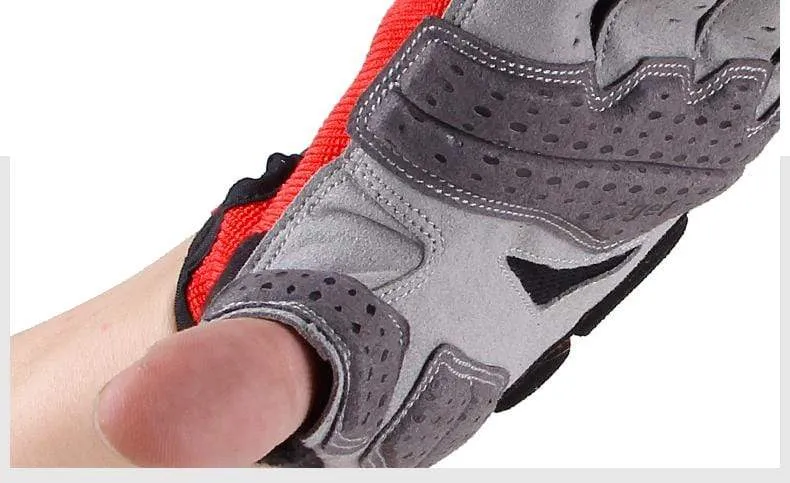 Sommer Fahrradhandschuhe Gel Halbfinger Stoßfeste Sport Gym Handschuhe MTB Mountainbike Fahrradhandschuhe Für Männer/Frauen Anti-skip