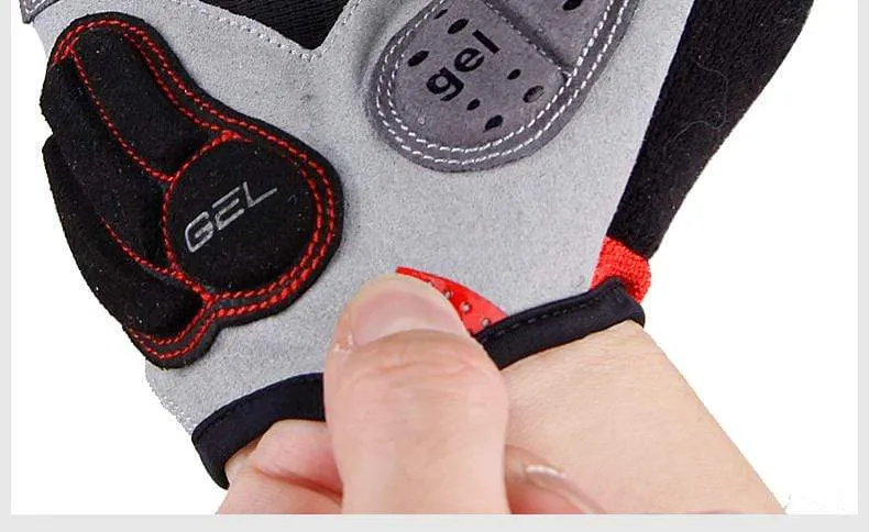 Sommer Fahrradhandschuhe Gel Halbfinger Stoßfeste Sport Gym Handschuhe MTB Mountainbike Fahrradhandschuhe Für Männer/Frauen Anti-skip