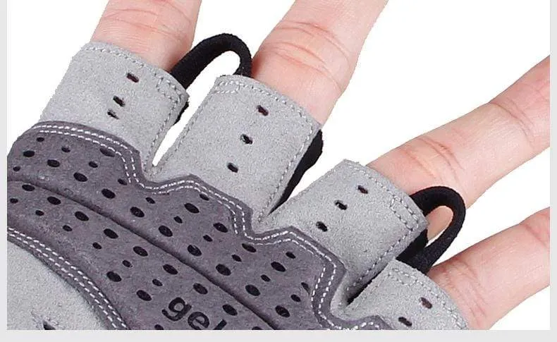 Sommer Fahrradhandschuhe Gel Halbfinger Stoßfeste Sport Gym Handschuhe MTB Mountainbike Fahrradhandschuhe Für Männer/Frauen Anti-skip