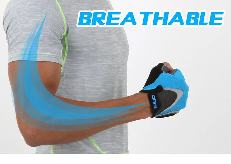Sommer Fahrradhandschuhe Gel Halbfinger Stoßfeste Sport Gym Handschuhe MTB Mountainbike Fahrradhandschuhe Für Männer/Frauen Anti-skip