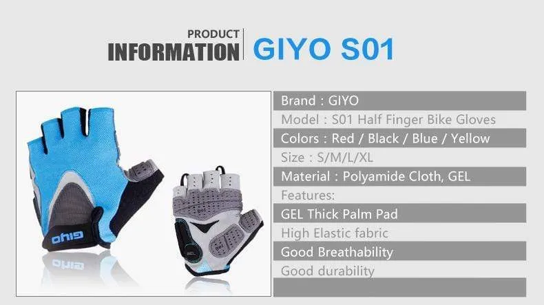 Sommer Fahrradhandschuhe Gel Halbfinger Stoßfeste Sport Gym Handschuhe MTB Mountainbike Fahrradhandschuhe Für Männer/Frauen Anti-skip