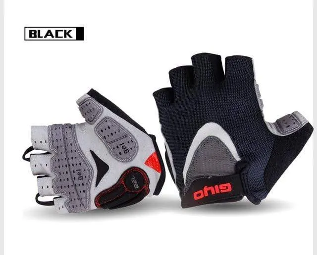 Sommer Fahrradhandschuhe Gel Halbfinger Stoßfeste Sport Gym Handschuhe MTB Mountainbike Fahrradhandschuhe Für Männer/Frauen Anti-skip