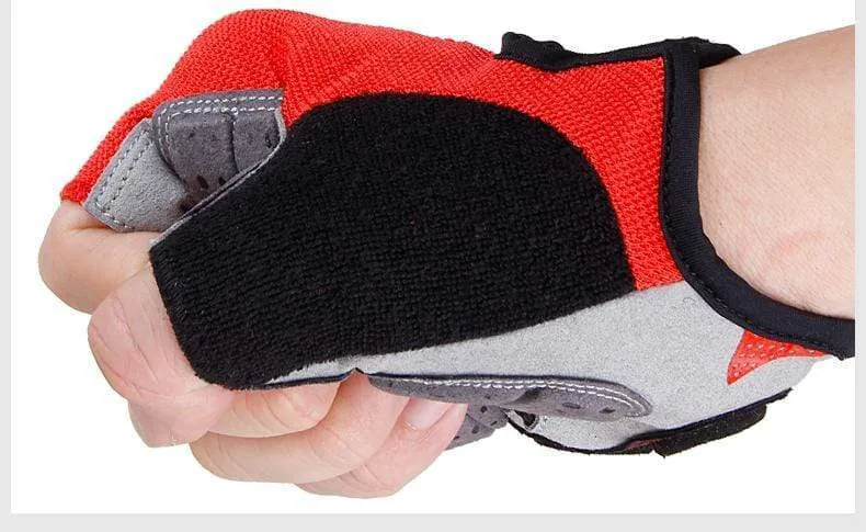 Sommer Fahrradhandschuhe Gel Halbfinger Stoßfeste Sport Gym Handschuhe MTB Mountainbike Fahrradhandschuhe Für Männer/Frauen Anti-skip