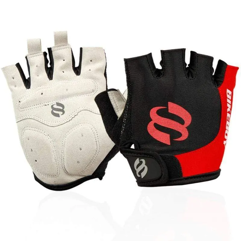 Fahrradhandschuhe, Halbfinger, Outdoor-Sporthandschuhe, Gelpolster, atmungsaktiv, MTB, Rennrad, Reithandschuhe