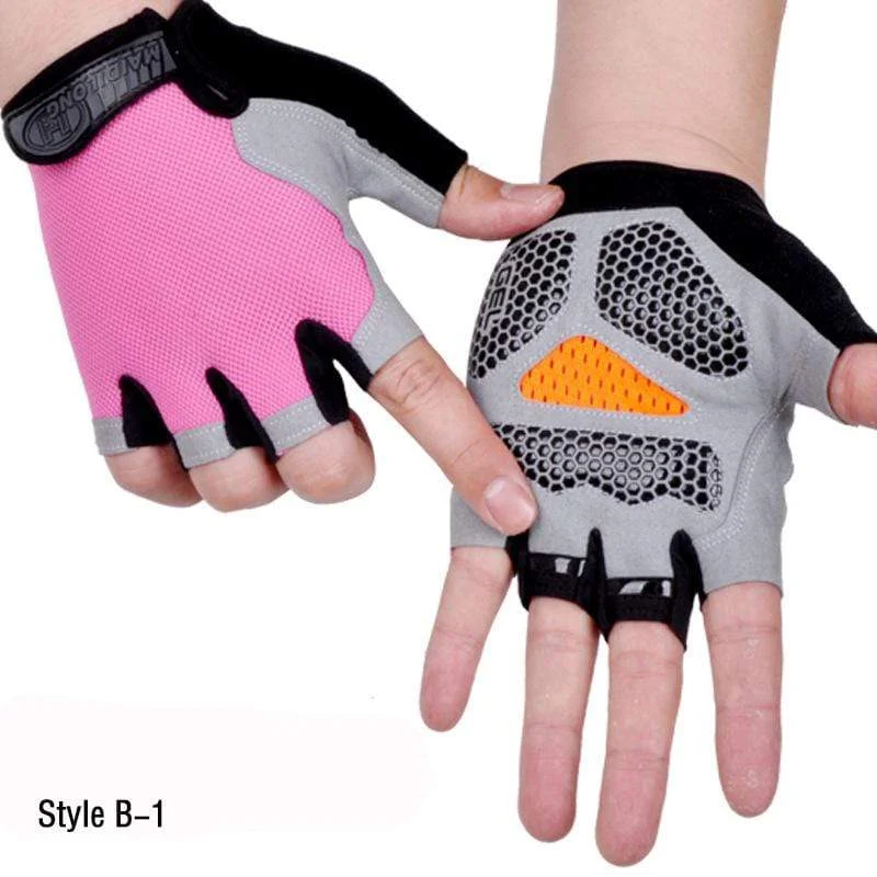 Halbfingerhandschuhe für Männer und Frauen, Radfahren, Body Tactics, Outdoor-Handschuhe, Sport, rutschfest, atmungsaktiv, schützende Halbfingerhandschuhe