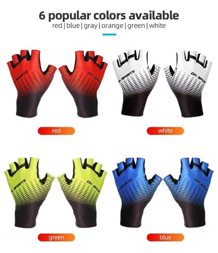 1 Paar Halb-/Vollfinger-Fahrradhandschuhe mit 1 Paar Fahrradsocken für Männer und Frauen, Sport-Fahrradhandschuhe, Rennrad-Set