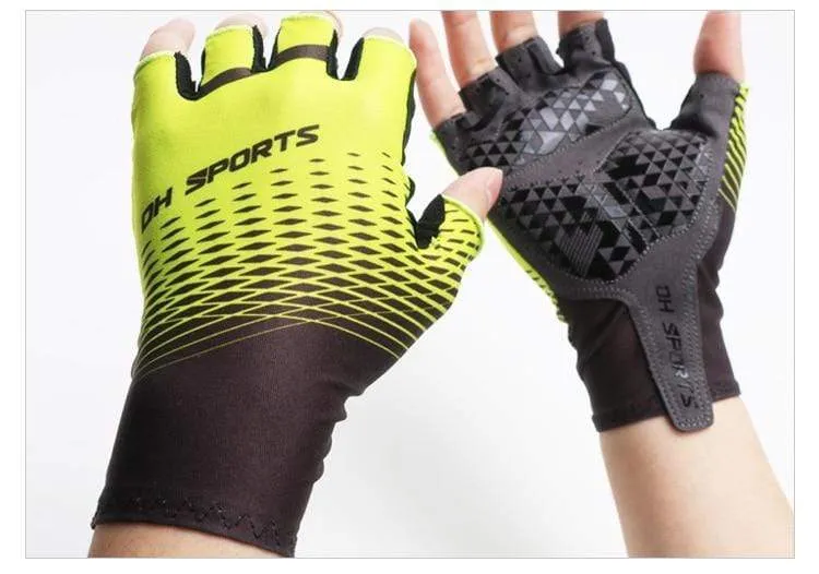 1 Paar Halb-/Vollfinger-Fahrradhandschuhe mit 1 Paar Fahrradsocken für Männer und Frauen, Sport-Fahrradhandschuhe, Rennrad-Set