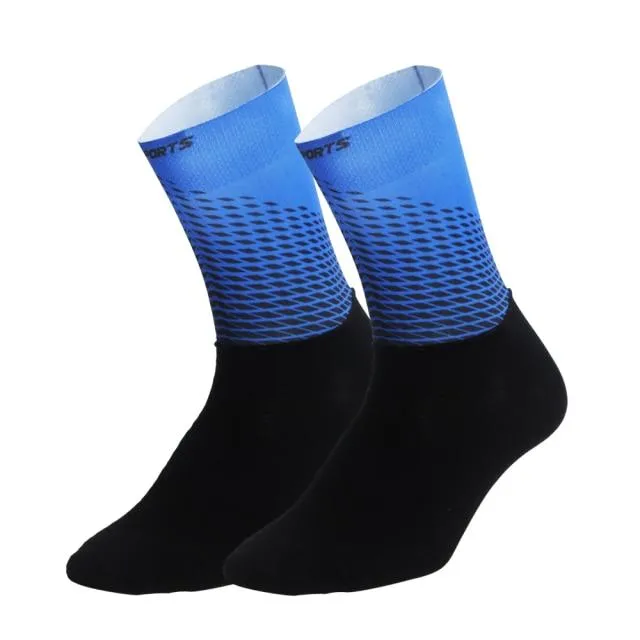 1 Paar Halb-/Vollfinger-Fahrradhandschuhe mit 1 Paar Fahrradsocken für Männer und Frauen, Sport-Fahrradhandschuhe, Rennrad-Set