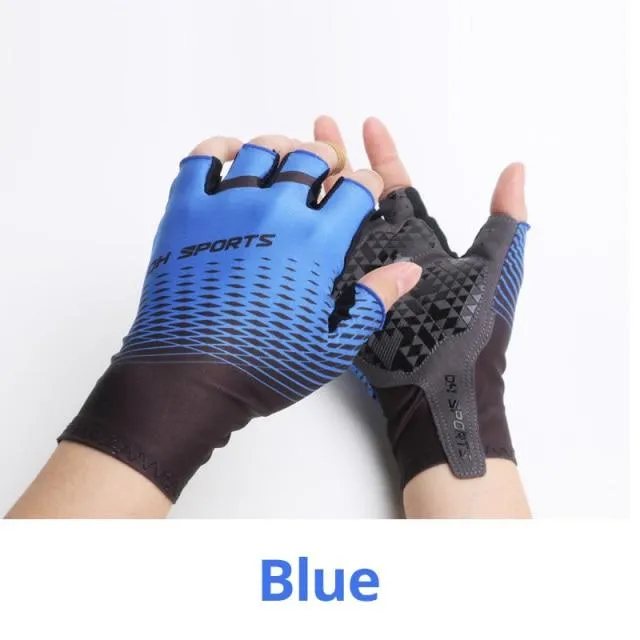 1 Paar Halb-/Vollfinger-Fahrradhandschuhe mit 1 Paar Fahrradsocken für Männer und Frauen, Sport-Fahrradhandschuhe, Rennrad-Set