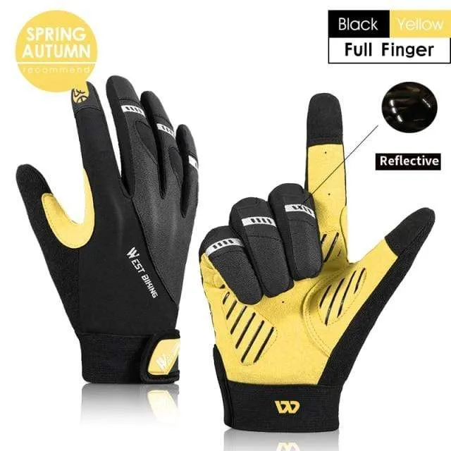 Radfahren Handschuhe Voll Finger MTB Rennrad Fahrrad Handschuhe Sommer Gel Sport Handschuhe Männer Frauen Fahrrad Ausrüstung